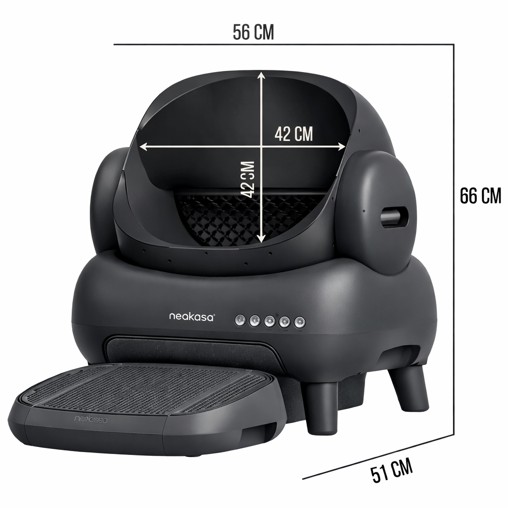 Litière automatique connectée pour chat Neakasa – Bac à litière autonettoyant intelligent avec application